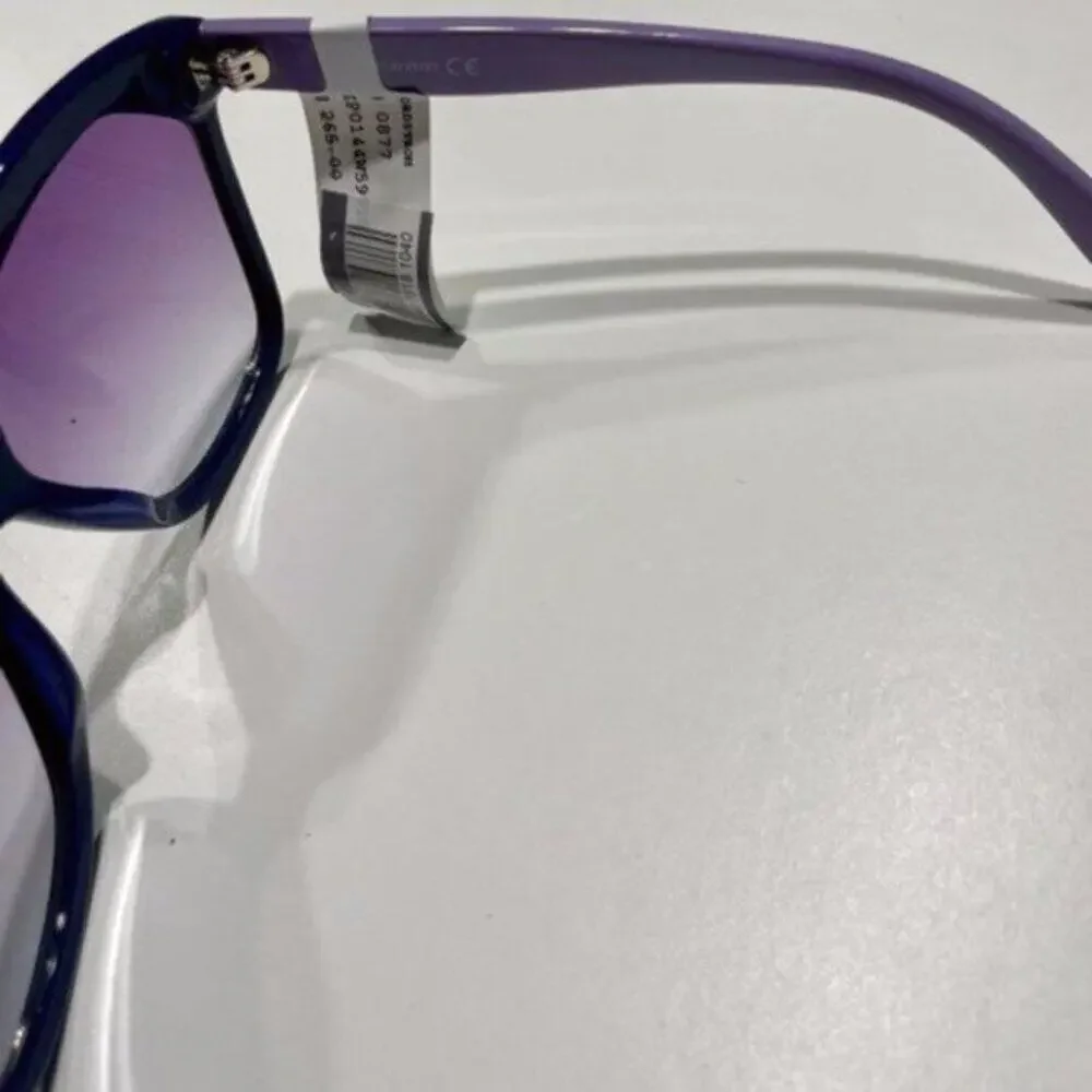 Emilio Pucci 59mm Geometric Sunglasses Purple